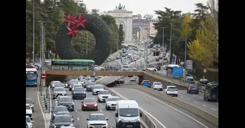 Retenciones en todas las vías de entrada y salida de Madrid, con un accidente en la A-1 en Somosierra