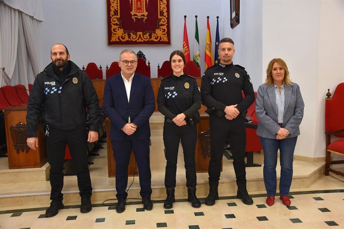 Toma de posesión de policías locales de Baza (Granada)