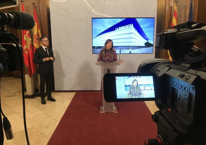 La alcaldesa de Zaragoza, Natalia Chueca