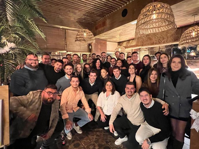 Las Nuevas Generaciones del PP de Almería celebran su tradicional cena de Navidad.