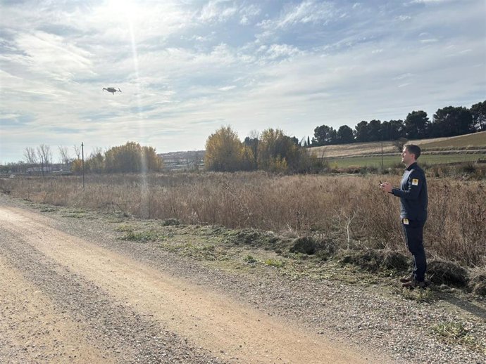 Piloto de drones de la CHT