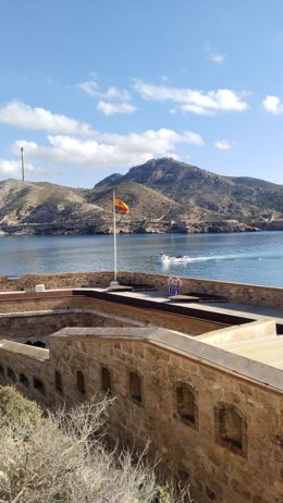 Una vista del Fuerte de Navidad, situado en Cartagena.