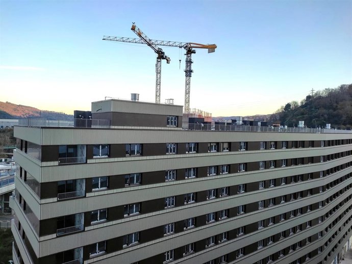 Pisos en construcción en Bilbao