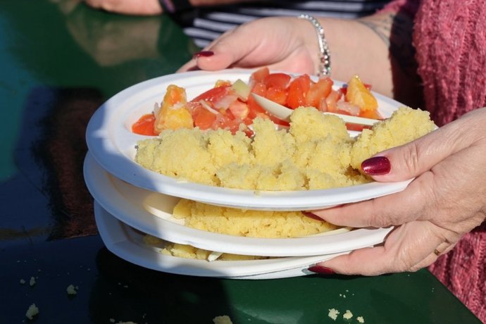 Imagen de archivo de la Fiesta de las Migas de Torrox