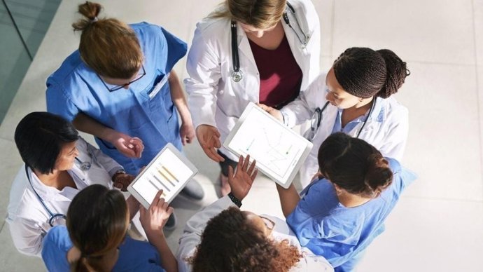 Investigación médica y enfermera