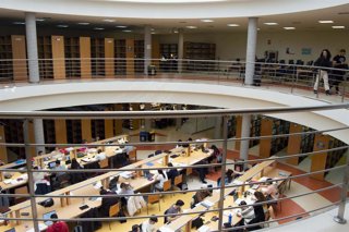 Biblioteca Nicolás Salmerón de la Universidad de Almería.