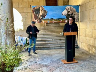 El patio del Palacio de los Guzmanes acoge la entrega de premios del Campeonato Provincial de Mastín