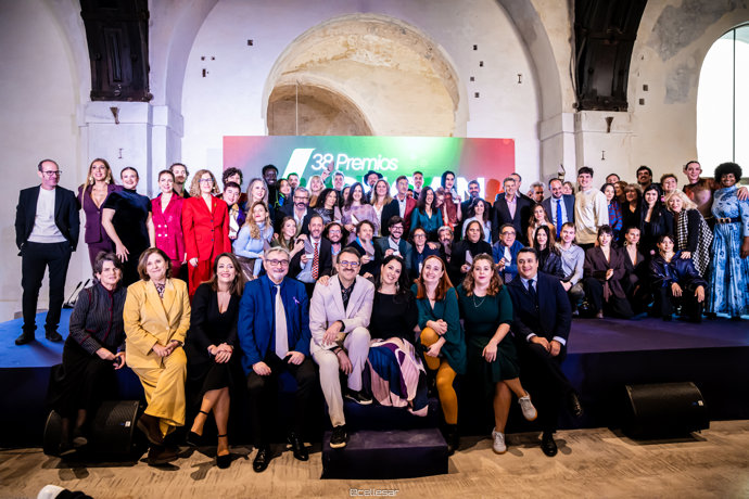 La entrega de los 38º Premios Asecan del Cine Andaluz en la Real Fábrica de Artillería de Sevilla.