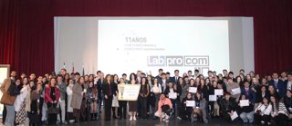 La Universidad de Sevilla celebra la undécima edición de la Gala del Laboratorio de Proyectos de Comunicación.