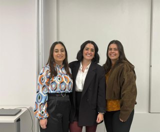 Silvia Rodríguez, tras su nombramiento como vicesecretaria Territorial de Nuevas Generaciones de Andalucía.