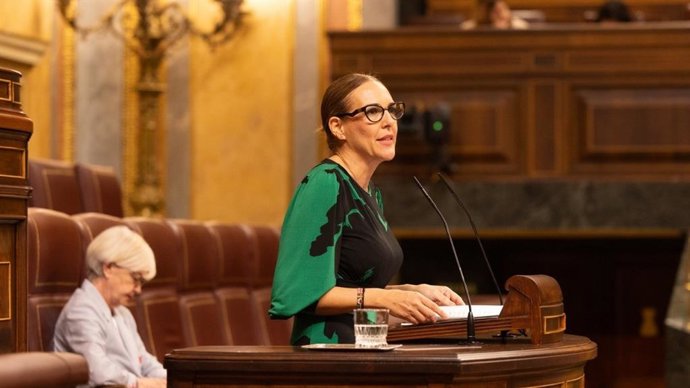 Archivo - La diputada nacional de Vox por Málaga, Patricia Rueda, en una imagen de archivo.