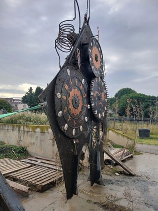 El reloj de agua del Botánico será restaurado y reubicado.
