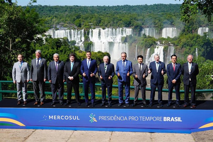 Cumbre del Mercosur en Iguazú (Brasil)