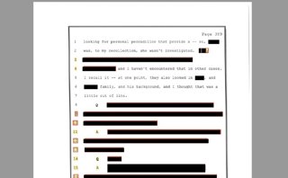 Documentos del caso Epstein publicados con censura por el Departamento de Justicia