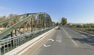 Puente de hierro de Cártama (Málaga).