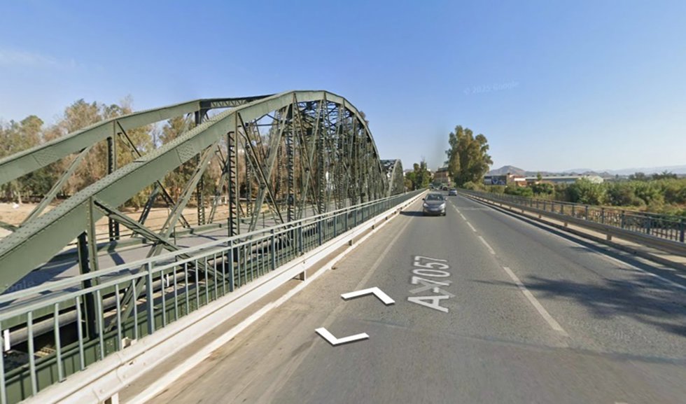 Puente de hierro de Cártama (Málaga).