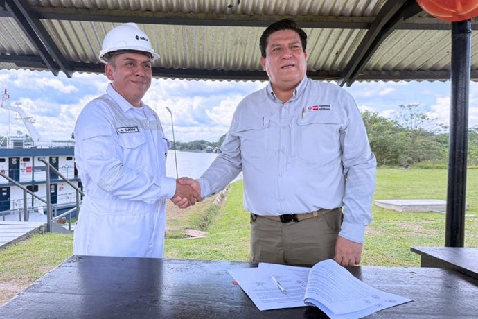 El ministro del Interior, Vicente Tiburcio, informó que el acuerdo con SIMA contempla la construcción de cinco deslizadores fluviales.