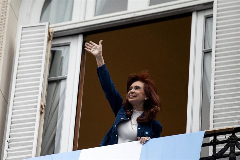 Archivo - La expresidenta de Argentina Cristina Fernández de Kirchner.