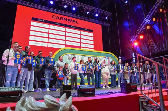 Los Nietos de Sarymanchez abrirán el concurso de murgas del Carnaval de Las Palmas de Gran Canaria