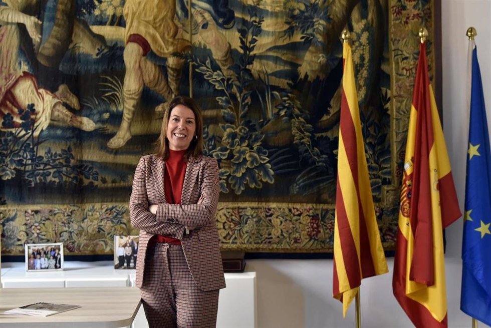 La decana del Illustre Collegi d'Advocats de Barcelona (ICAB), Cristina Vallejo.