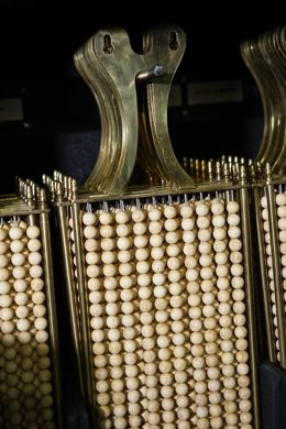 Bolas del sorteo de Lotería de Navidad