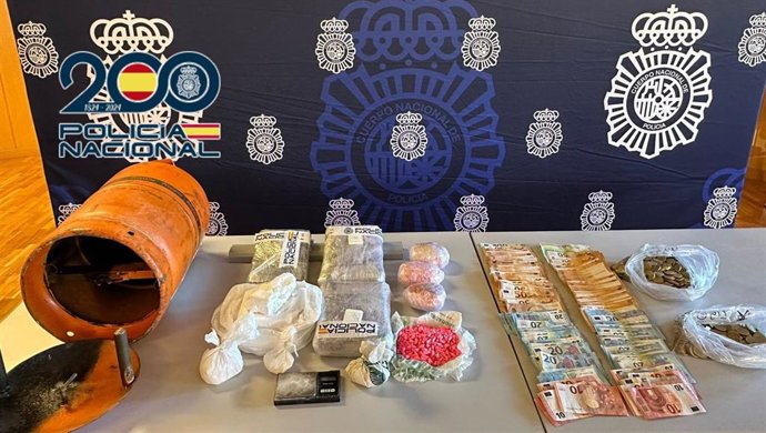 Material intervenido.