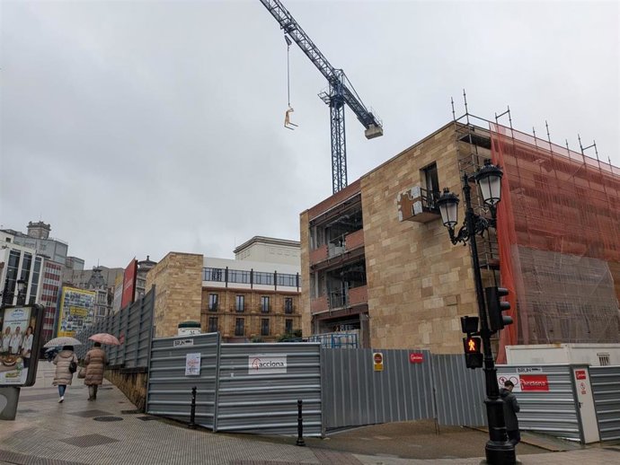 Reforma del edificio de Hacienda en Oviedo