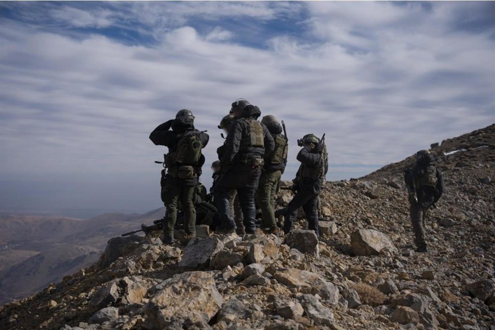 Archivo - Militares israelíes en Siria