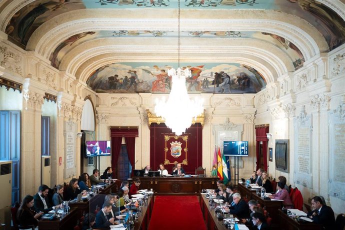 Pleno del Ayuntamiento de Málaga