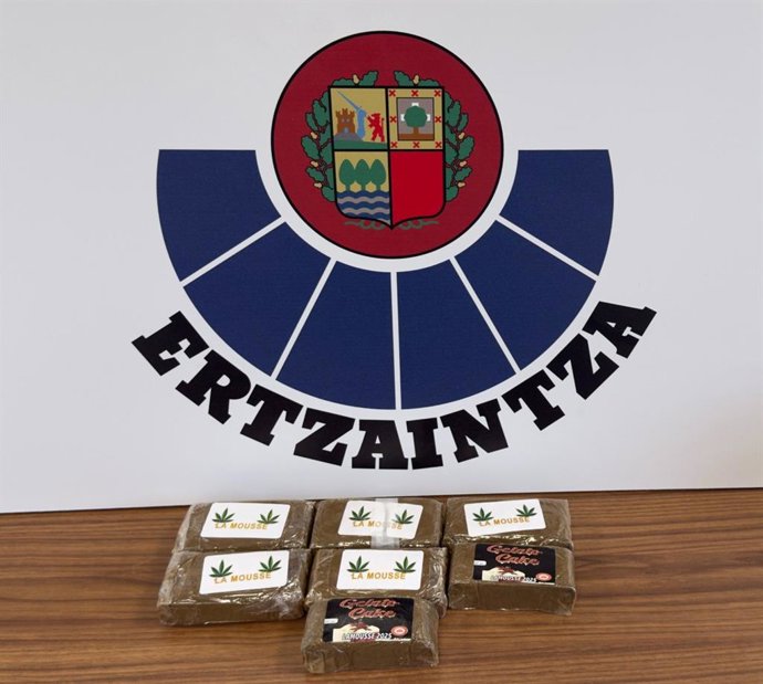 Hachís incautado en Andoain (Gipuzkoa)