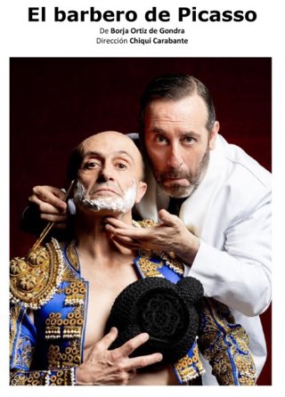 Pepe Viyuela y Antonio Molero protagonizan 'El barbero de Picasso'.