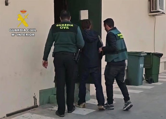 Momento de la detención