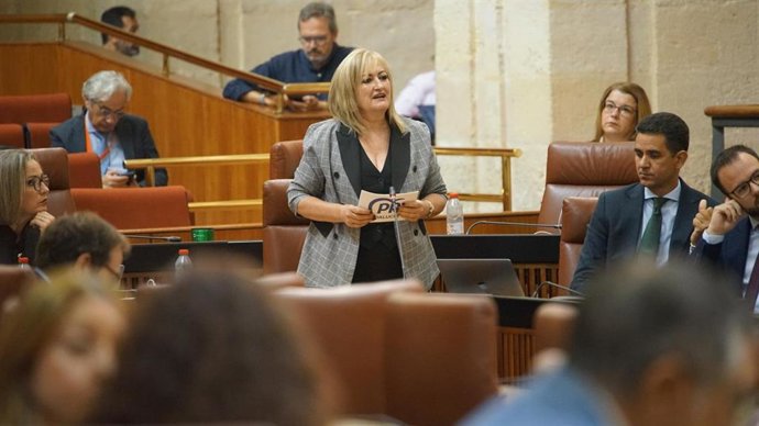 La parlamentaria Celia Santiago.