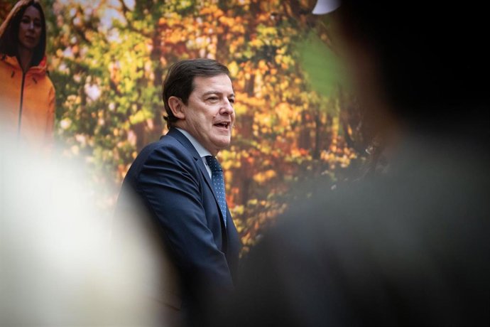 Archivo - El presidente de la Junta de Castilla y León, Alfonso Fernández Mañueco, en una imagen de archivo.