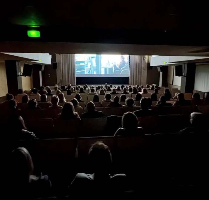 Imagen de una visualización de un cortometraje.