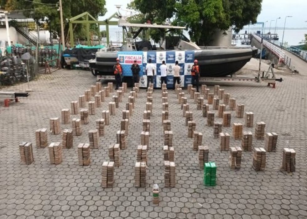 Archivo - Cocaína incautada en un semisumergible en Colombia (archivo)