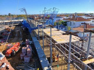 Construcción de viviendas en Utrera (Sevilla).
