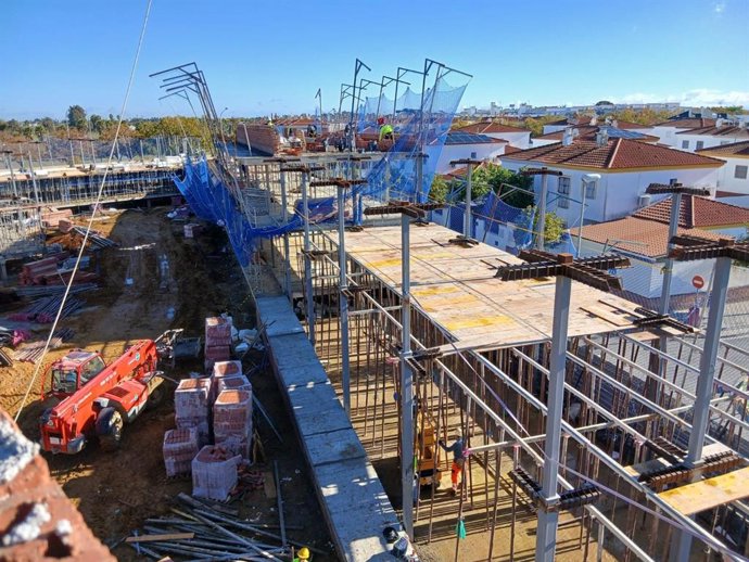Construcción de viviendas en Utrera (Sevilla).