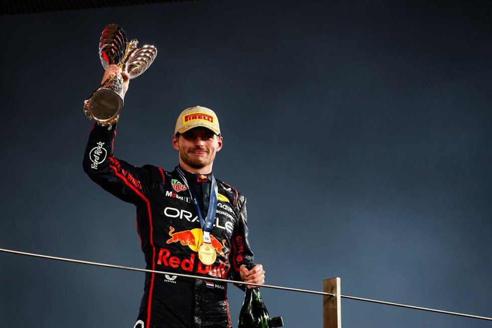 Max Verstappen en Abu Dabi