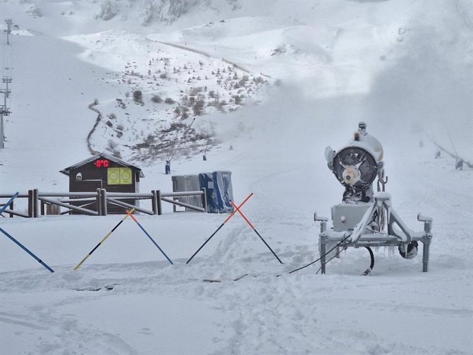 Estación de esquí de San Isidro, en León
