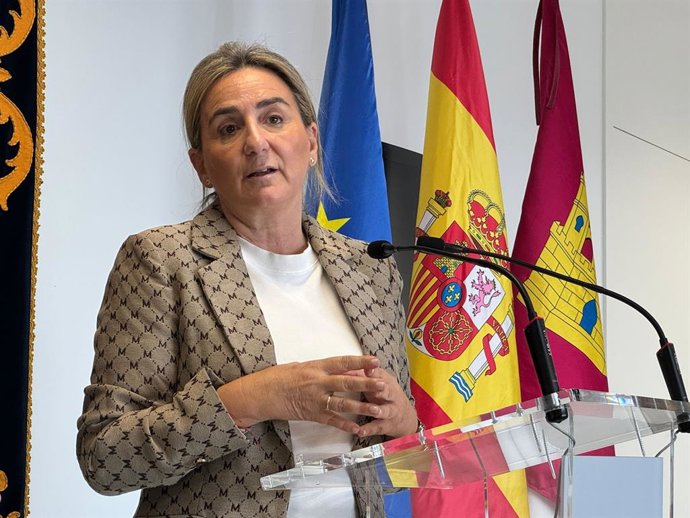 La delegada del Gobierno de España en Castilla-La Mancha, secretaria general del PSOE toledano y exalcaldesa de Toledo, Milagros Tolón.