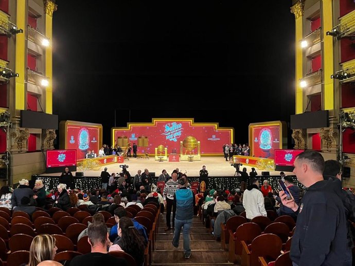 Comienza el sorteo de la lotería de Navidad 2025