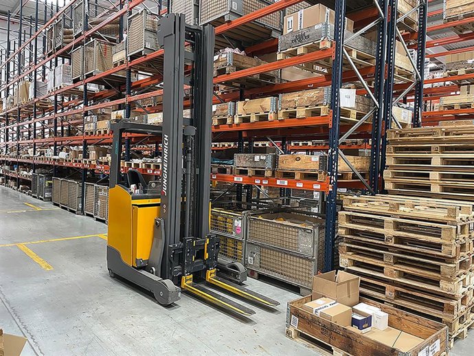 Almacén de recambios de Jungheinrich en Madrid