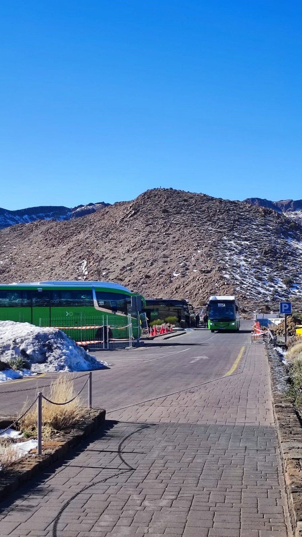Operativo Nevadas en el Cabildo de Tenerife
