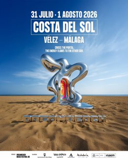 Dreambeach Festival se traslada en 2026 a Vélez-Málaga. El festival se va a celebrar los días 31 de julio y 1 de agosto.