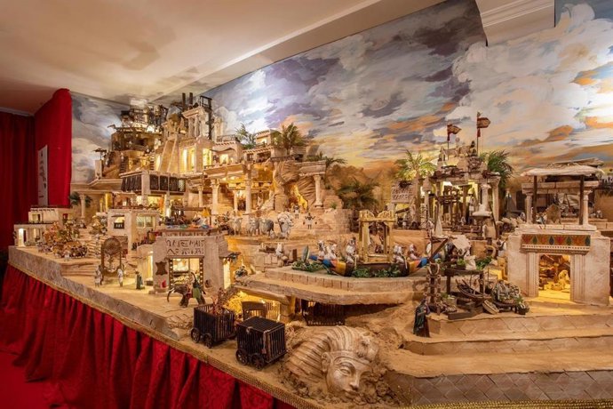 La Falla Regne de València-Sant Valero guanya el Premi Extraordinari Concurs de Pessebres de la Junta de Russafa