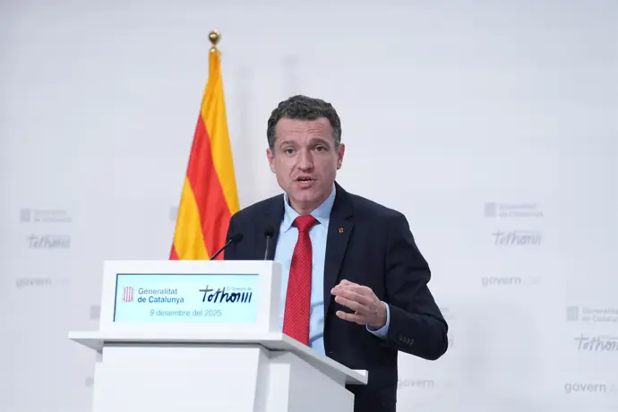 El conseller de Agricultura de la Generalitat, Óscar Ordeig, en una imagen de archivo.