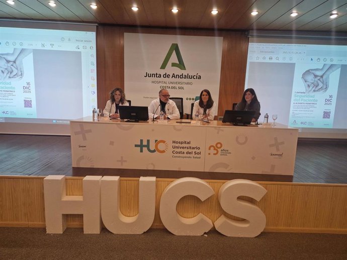 El Hospital Universitario Costa del Sol (HUCS), dependiente del Servicio Andaluz de Salud (SAS) la Consejería de Sanidad, Presidencia y Emergencias, ha celebrado, con una gran acogida, la I Jornada de Seguridad del Paciente en el Ámbito Pediátrico