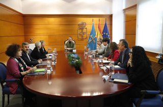 Reunión del Consejo de Gobierno del Principado de Asturias.