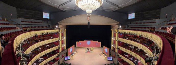 Celebración del Sorteo Extraordinario de la Lotería de Navidad 2025, en el Teatro Real